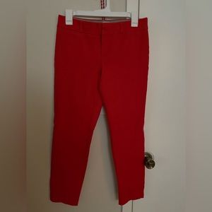 Banana Republic red pants